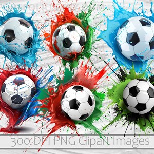 Football Splatter Soccer Ball Paint Splash PNG Clipart Football Paint Splatter PNG ...