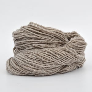 Lion Brand Scarfie 233 Pale Grey and Bluestone Yarn 