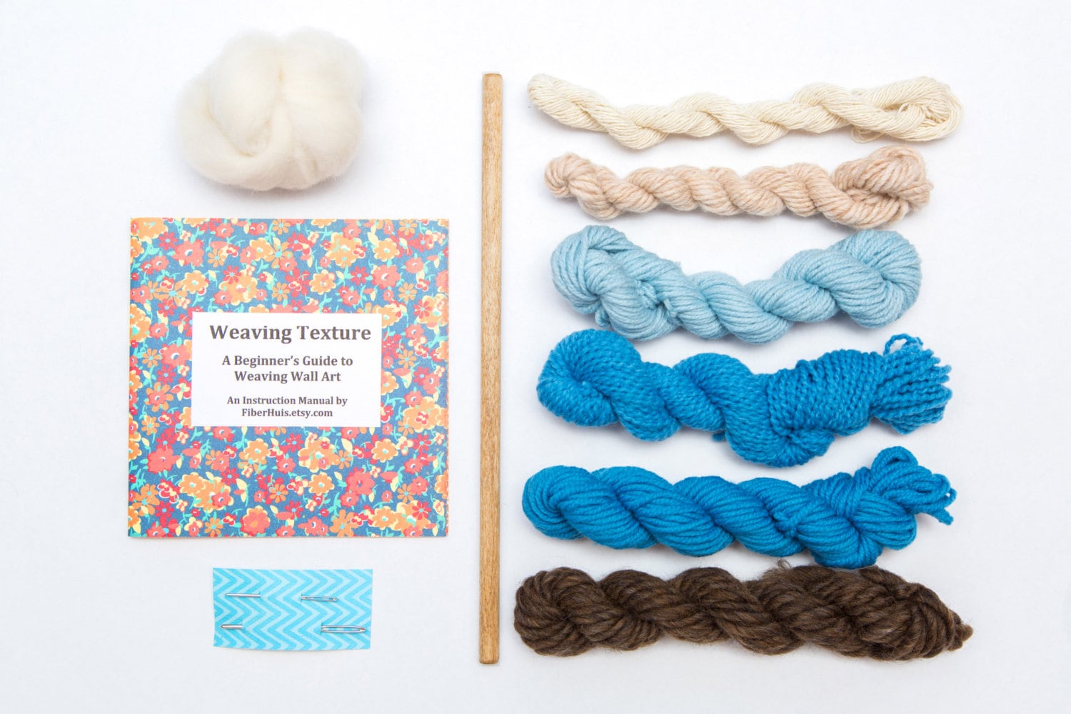 Wall Art Kit Weaving Kit to Learn How to Make a Woven Wall Etsy