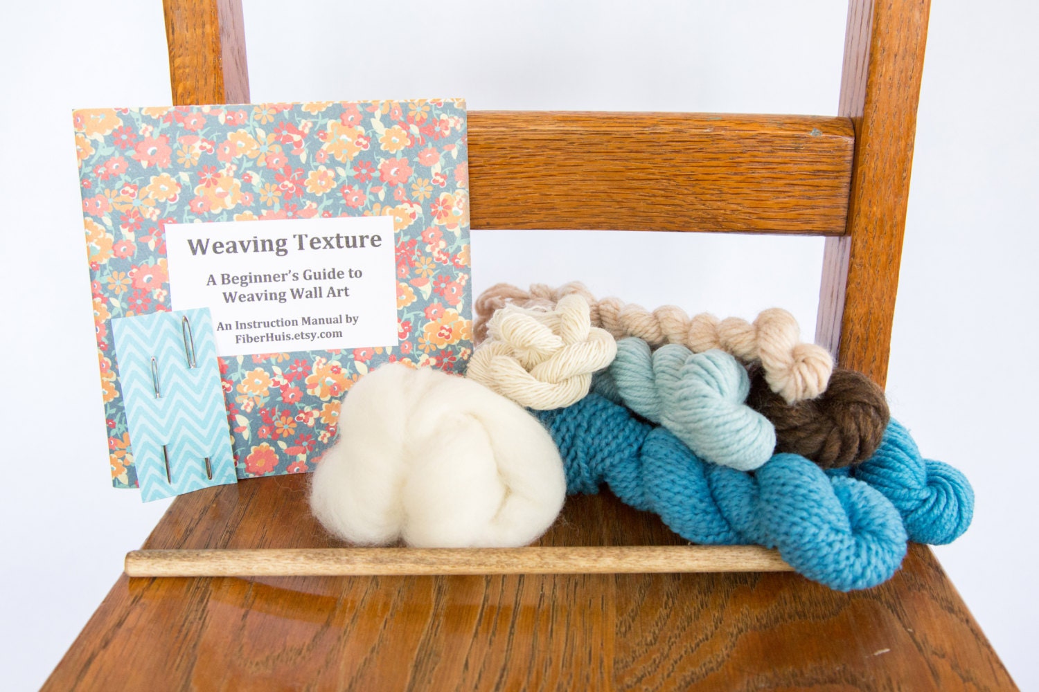 Wall Art Kit Weaving Kit to Learn How to Make a Woven Wall Etsy