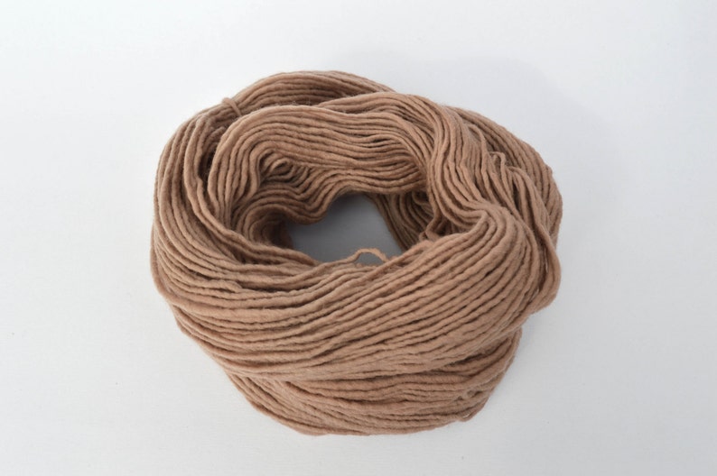 Tan Weaving Yarn Navajo Weaving Yarn Wool Yarn 4oz Skein Etsy