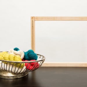 Wooden Weaving Loom - Natural Finish Frame Loom - Loom Only image 2