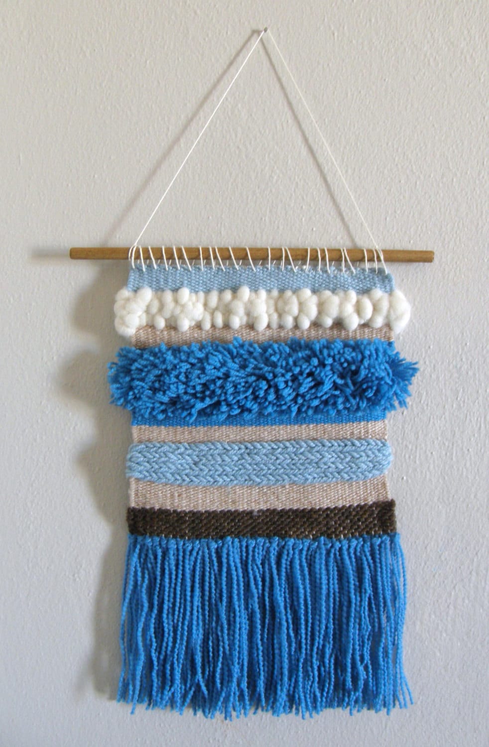 Wall Art Kit Weaving Kit to Learn How to Make a Woven Wall Etsy