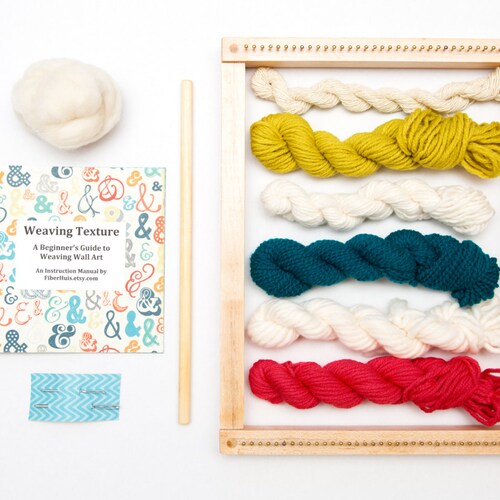 Weaving Loom Kit for Weaving Wall Art With Loom Etsy
