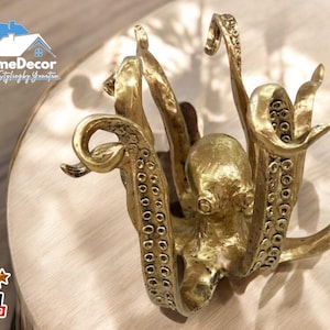 Resin octopus mokhouder | Nautisch keukendecor