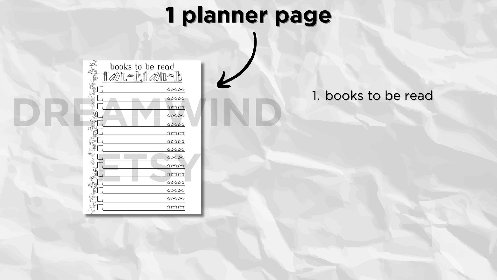 24-25 Reading Journal Bundle | Printable & Digital Journal With Planner ...