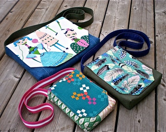 Simple Satchel Bundle (XS, S & M) PDF Sewing Patterns