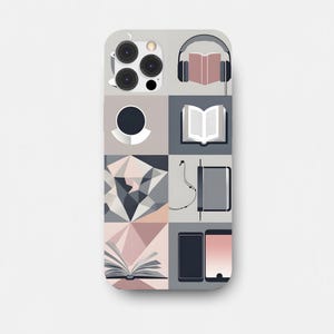 Mosaic phone case, mosaic tile, bookish phone case collage phone case, summer phone case, 3D phone case, boho phone case iPhone and Samsung