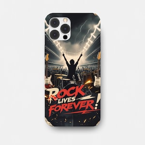 rock phone case, anime rock, rock punk, rock and roll, rock star legend phone case, rock lives forever case for iphone and samsung