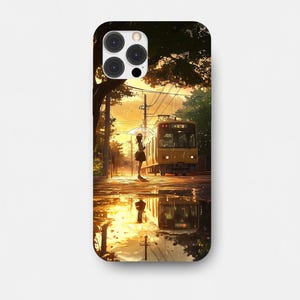 Anime phone case, anime, scene,  anime iPhone case , anime merch, anime art, anime girl , anime inspired phone case for iphone and samsung