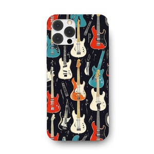 Guitar Phone Case, Rock Music Phone Cover for iPhone/Samsung, Guitar Lovers Gift, Tough Cases, Guitar phone case, Rock Phone case