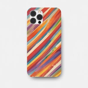 Retro phone case, retro, retro gifts, retro style, retro design, retro iphone case, retro striped phone cover for iphone and Samsung