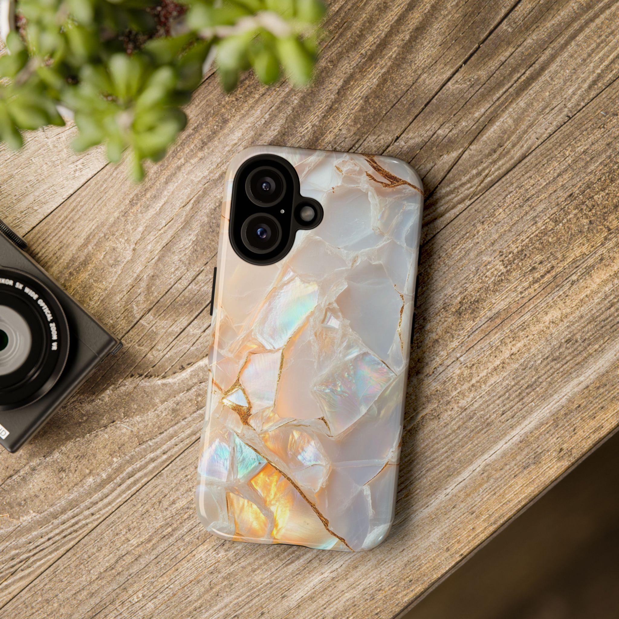 Iridescent Pearl Texture Phone Case, Luminous Protective Shell - Etsy Iridescent Pearl Texture Phone Case, Luminous Protective Shell - Etsy