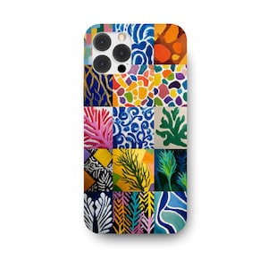 Phone Case, Matisse Mosaic Collage Phone Case for iPhone and Samsung, Art Phone Case, Tough Cases, Abstract Art Phone Cover, Protective Case