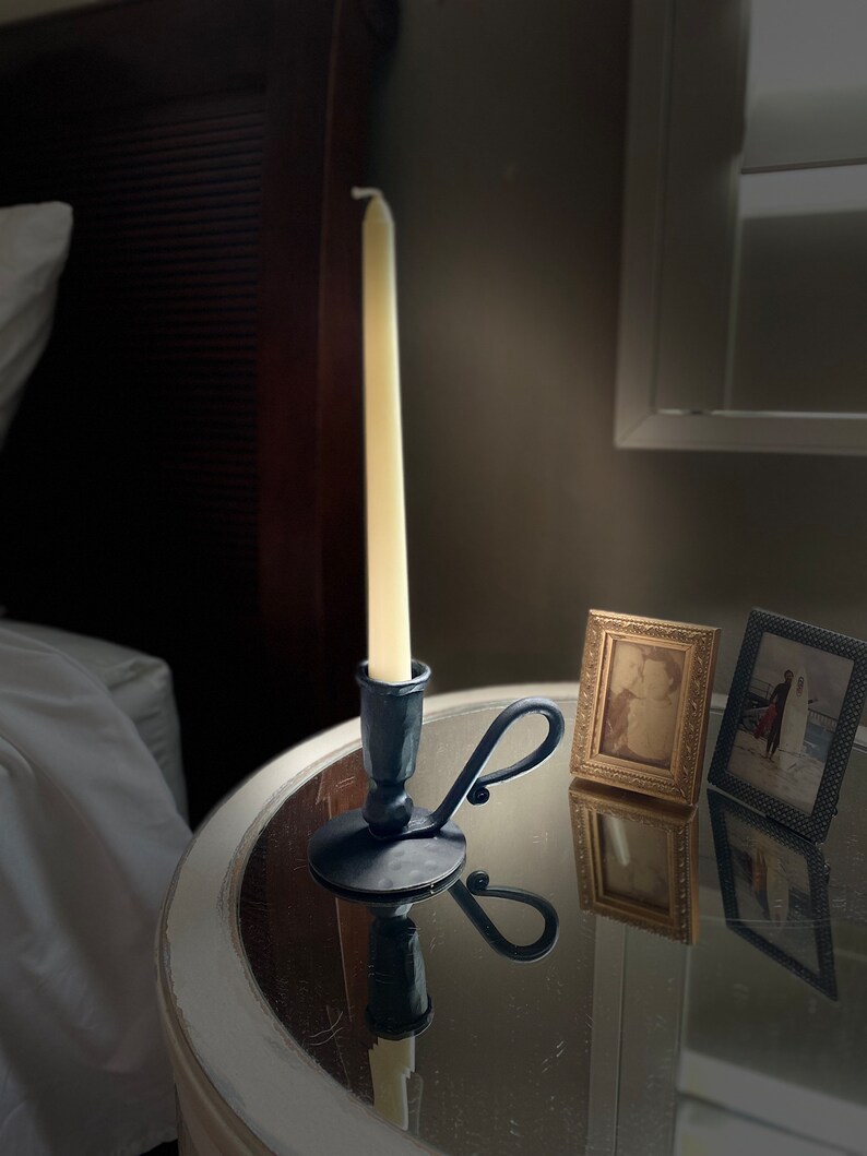 Colonial Style Tapered Candle Holder / Bedside / Farmhouse Etsy