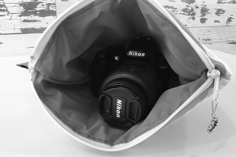 Camera Pouch Camera Bags Made in the USA Foam Padded Navy Etsy