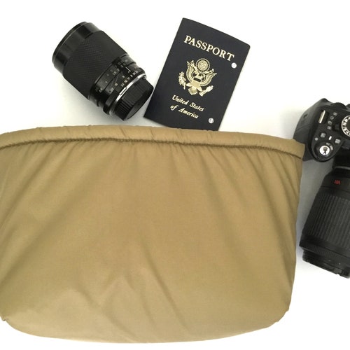 Camera Bag Insert for Your Backpack or Purse. Water Resistant Etsy