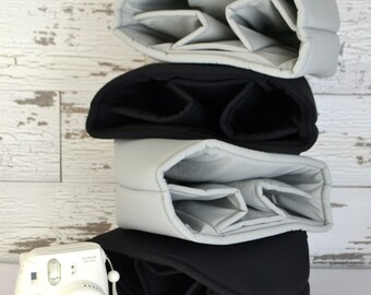 Water resistant Camera Bag insert for your DSLR, photograhers gear, camera insert for purse or backpack by Darby Mack