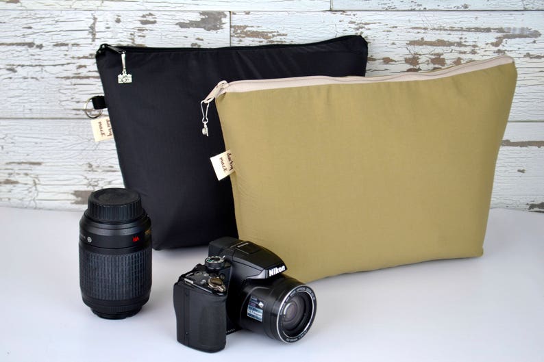 Camera Bag Insert for Your Backpack or Purse. Water Resistant Etsy