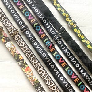Crossbody Purse Straps,  bag  replacement shoulder strap  - change your look!  USA MADE