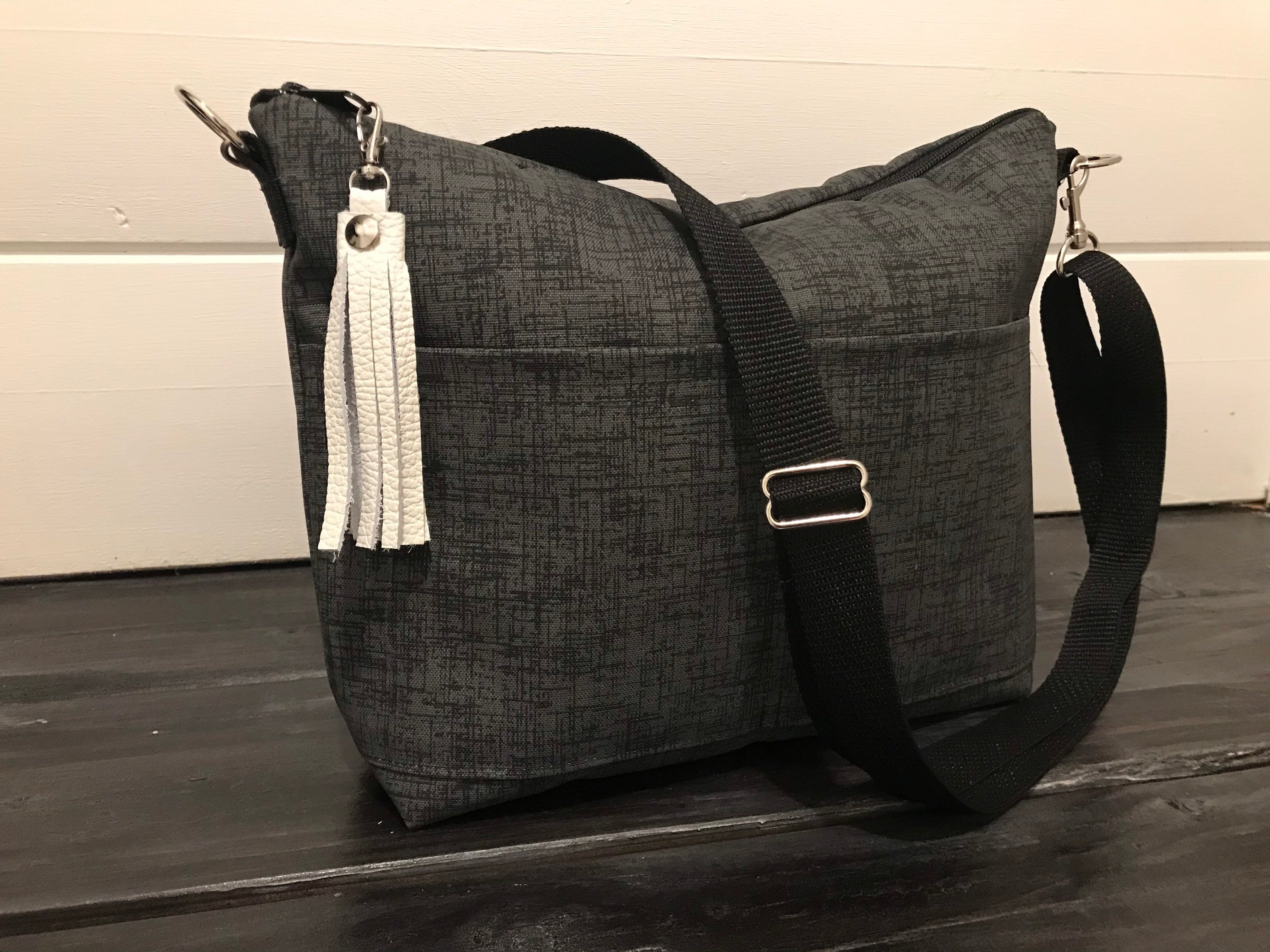 Water resistant Black crosshatch bag Digital camera bag | Etsy