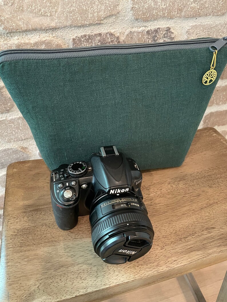 Protective Camera Pouch Camera Bag Insert for Women Emerald Etsy