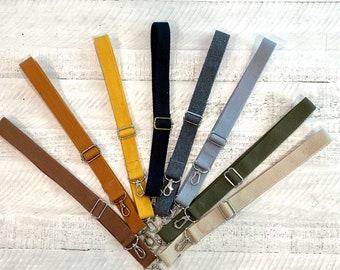 Cotton Purse Straps - 1" x 50" - Choice of color, Made in the USA by Darby Mack