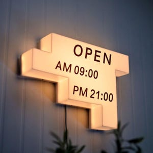 Custom Business Light Box Signboard, Custom LED Acrylic light box, Outdoor Wall Hanging Light Box, Custom Outdoor Storefront Signage