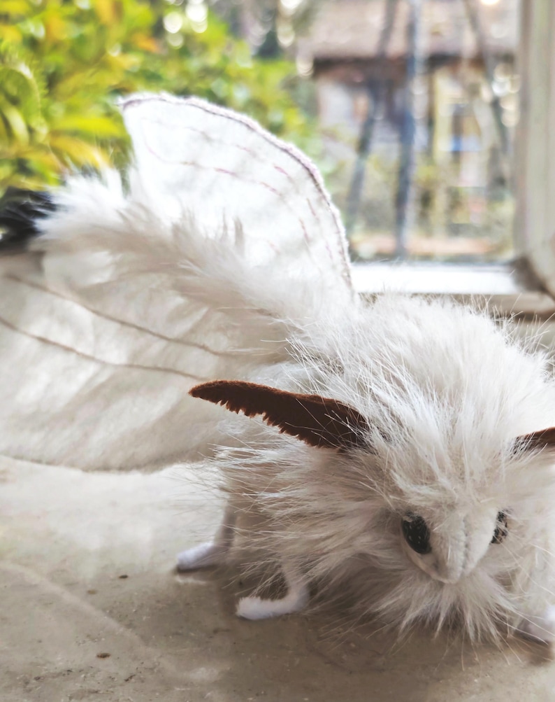 Handmade Realistic Moth Art Doll