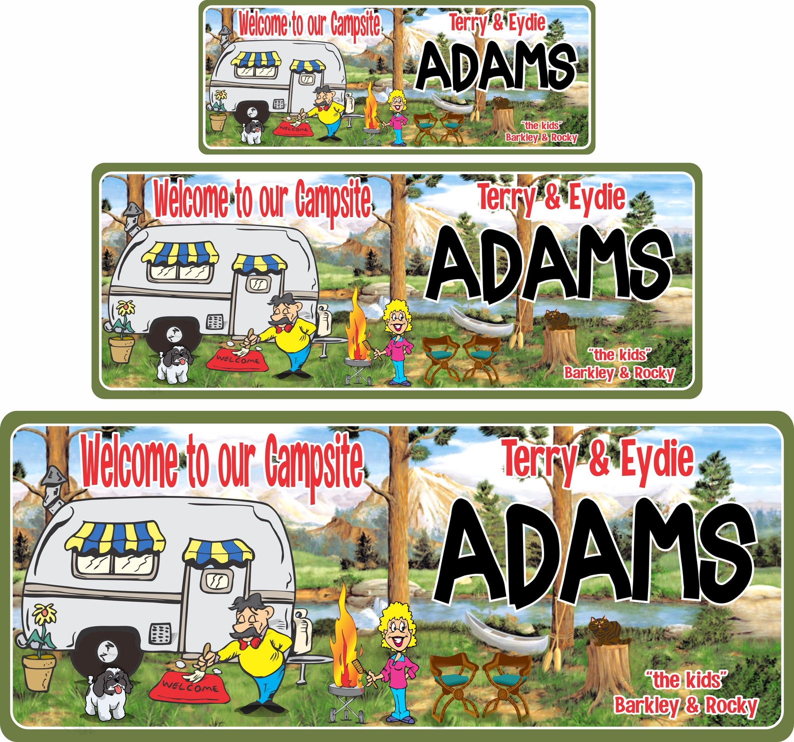 RV Personalized Camping Sign Funny Sign Outdoor Sign RV Etsy