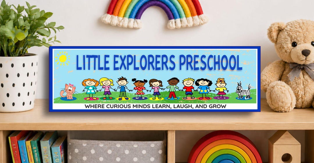 Infants Class Sign Personalized Preschool Sign: Custom Daycare Classroom Decor - Etsy