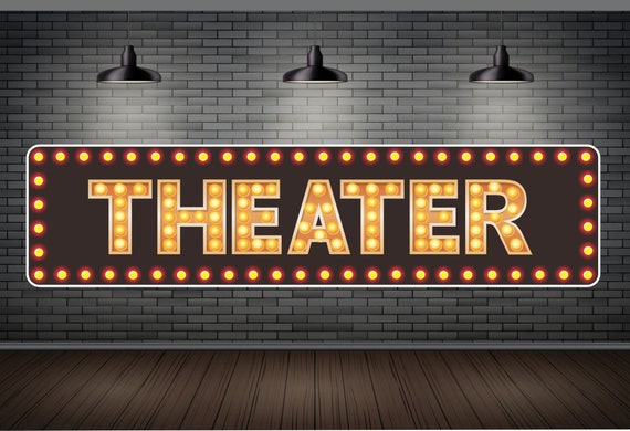 theater cinema signs