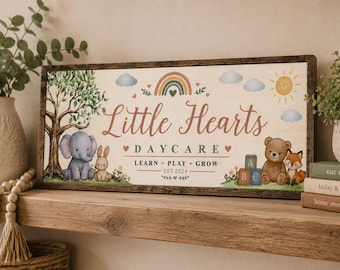Letrero personalizado para guardería: Decoración de pared personalizada para cuarto infantil