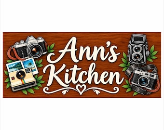 Reserved Custom Order: Ann’s Kitchen Sign