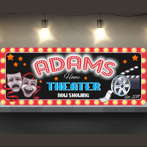 Movie Theater Decor Etsy