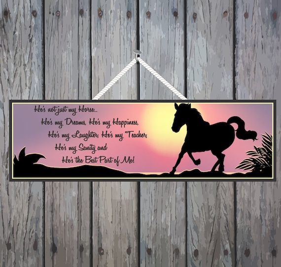 Signe Inspirant De Citation De Proprietaire De Cheval Avec Le Etsy Signe Inspirant De Citation De Proprietaire De Cheval Avec Le Etsy