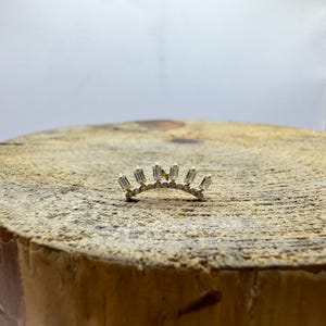Crown Spark  14K Solid Gold