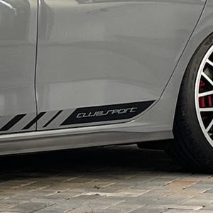 Golf 8 MK8 MK8,5 FL CS45 45 CD Sticker Clubsport EXTENSION 2 pieces