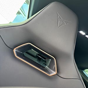 2 decorative seat guide frames, front, for Cupra Formentor Leon VZ VZ5