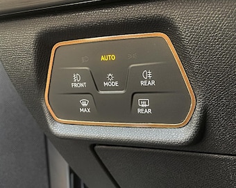 Interruptor de luz con marco decorativo para Cupra Formentor Leon VZ VZ5