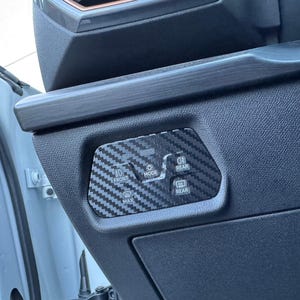 Carbon decor light switch for Cupra Formentor Leon VZ VZ5 VZ310 VZ333