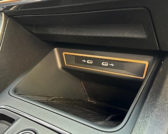 1 Zierrahmen USB vorne für Cupra Formentor Leon VZ VZ5