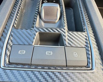 Consola central con decoración de carbono para Cupra Formentor Leon VZ VZ5