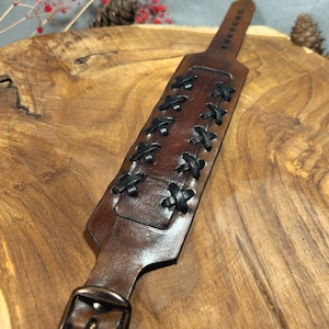 Leather Bracelet Handcrafted from Genuine Leather Braided Viking Bracelet