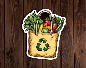 Reusable Bag Sticker