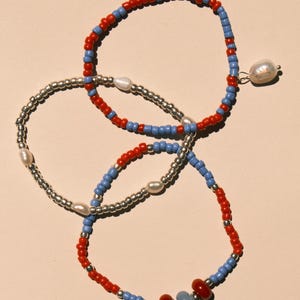 Nantucket Beaded Stretch Bracelet Set