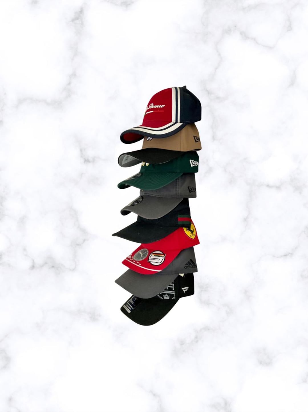 4 Hook Wall-mounted Hat Rack: Modular 3D Printed Organizer - Etsy