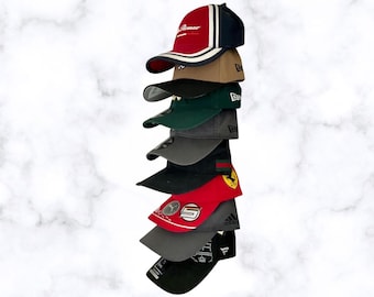 4 Hook Wall-Mounted Hat Rack: Modular 3D Printed Organizer