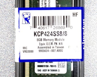 Brand New Sealed Kingston KCP424SS8/8 Memory Module