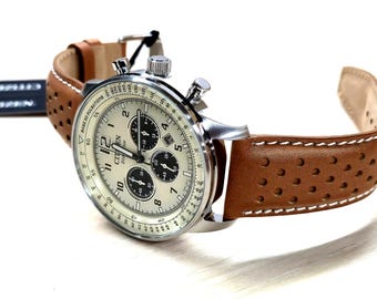 NEW Citizen Eco Drive Weekender Chronograph Stainless Steel Quartz Men's Watch